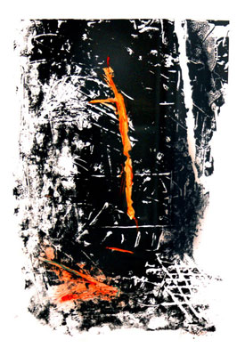 Monotypie 2010<br />60 x 42 cm