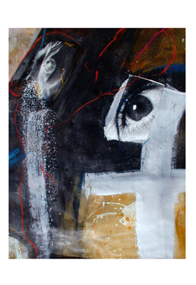 Acryl auf Papier